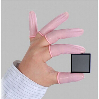 粉色防静电手指套